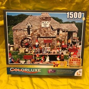 NWT Colorluxe house of the cornish pixie puzzle 1500  Piece